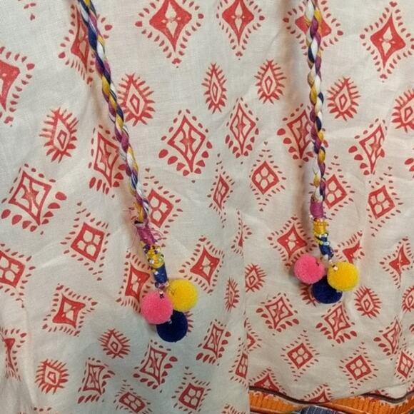 PLUS 3X CHELSEA & THEODORE Pom Tassel Embroidered - Picture 4 of 7